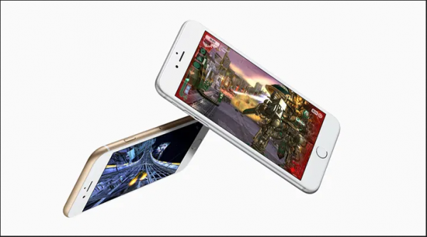 Apple iPhone Retina 6s Plus 64GB aerial view